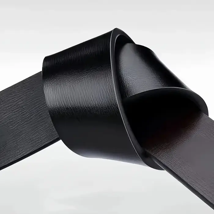 Ceinture élégante en cuir PU pour hommes – Ceintures à la mode pour la vie quotidienne, les loisirs,