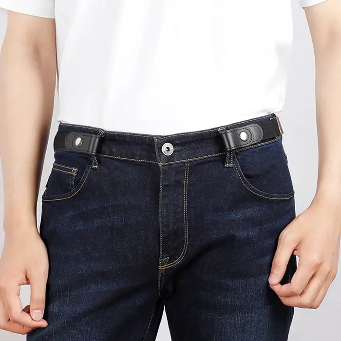 Ceinture sans boucle pour femmes et filles