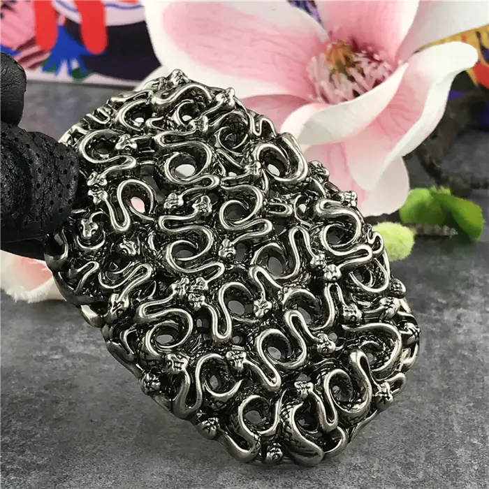 Boucles de Ceinture de luxe pour hommes Boucle en métal