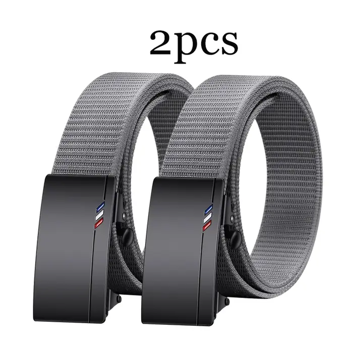 Ceinture en toile tissée pour hommes