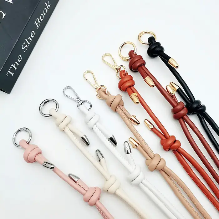 1 pièces longue bandoulière en cuir sac