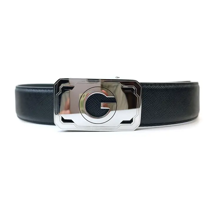Ceinture double face sans boucle pour hommes et femmes, ceinture en cuir de haute qualité, corps san