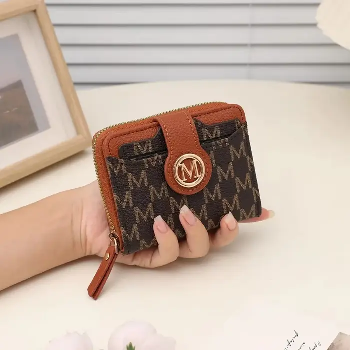 Portefeuille pour femme avec plusieurs emplacements pour cartes