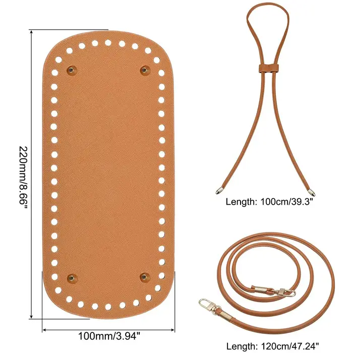 Kit de fabrication de sacs à main en cuir PU