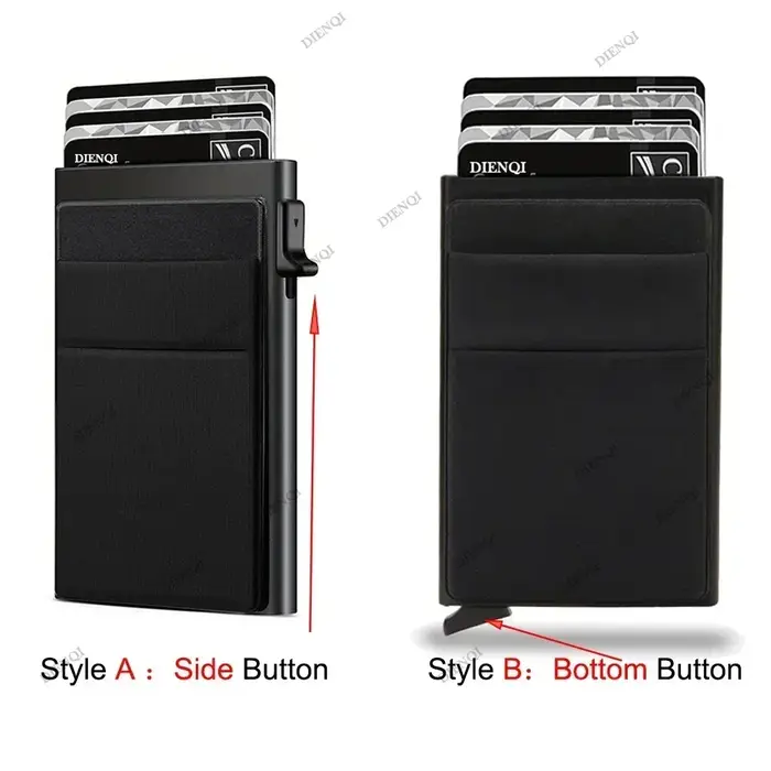 Porte-cartes de crédit Rfid pour homme