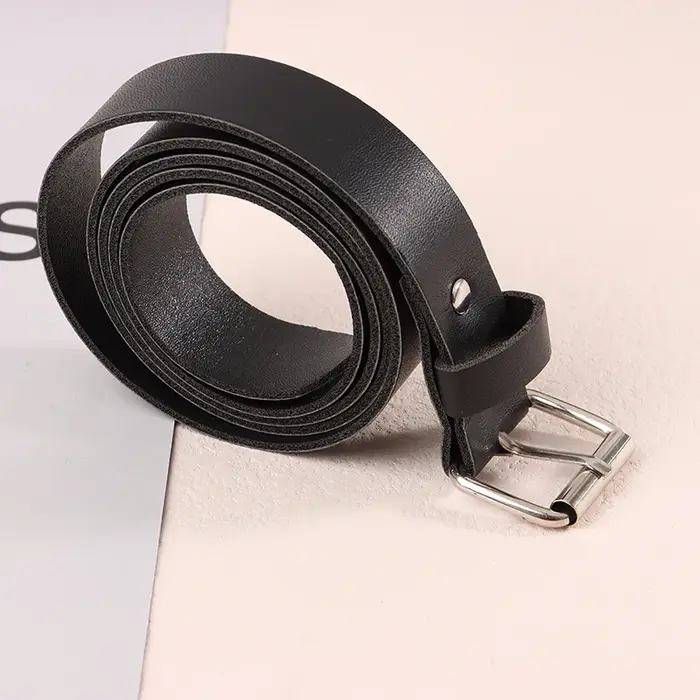 Ceinture en cuir PU pour enfants, sangles de taille pour garçons et filles, vêtements pour enfants, 