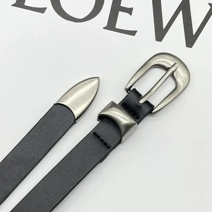 Ceinture rétro haut de gamme noire y2k 2026