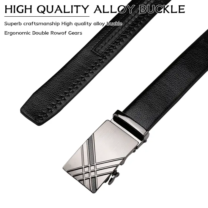 Ceinture à boucle automatique pour hommes