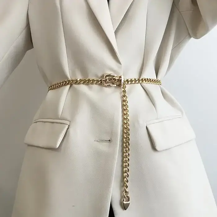 Ceinture à chaîne pour femmes