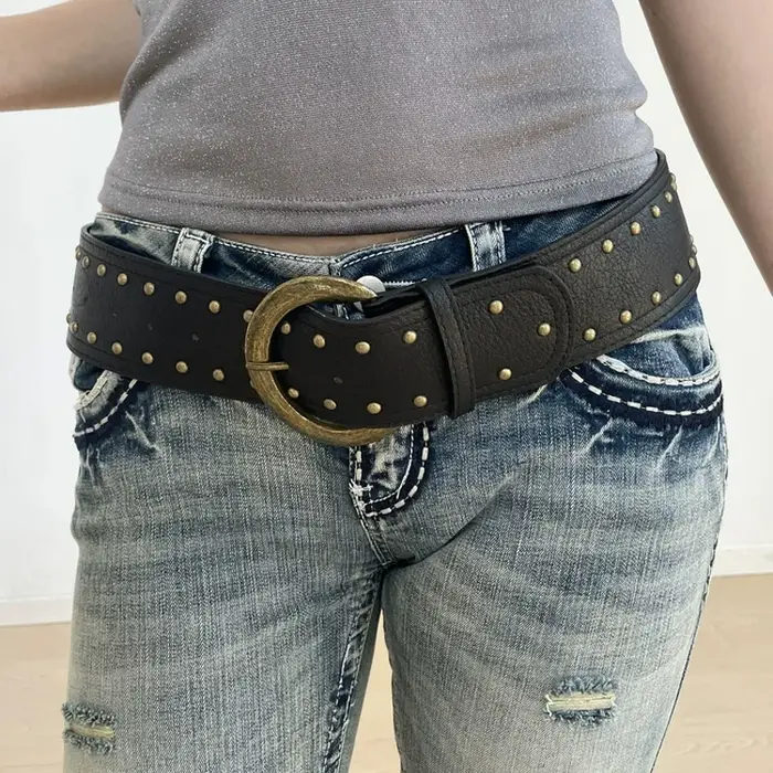 Ceinture large haut de gamme pour femmes