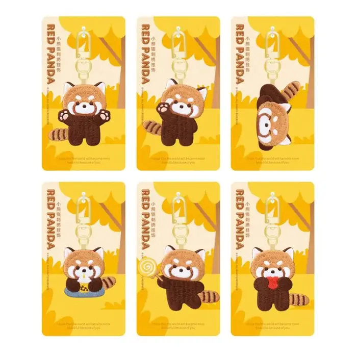 KrasnoKeyrchain-Pendentif Animal Kawaii