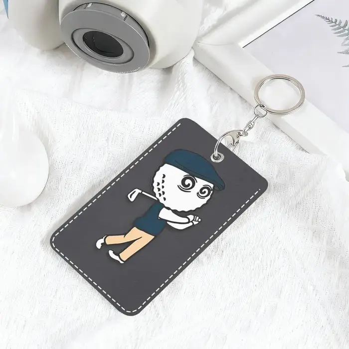 L-Leisure M-Malbones Porte-cartes en cuir PU imprimé de qualité