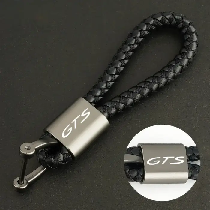 Porte-clés en corde tressée avec LOGO personnalisé