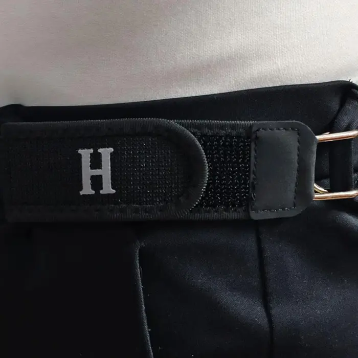 Ceinture élastique sans boucle réglable avec crochet, 1/2 pièces, ceinture de taille en velcro pour 