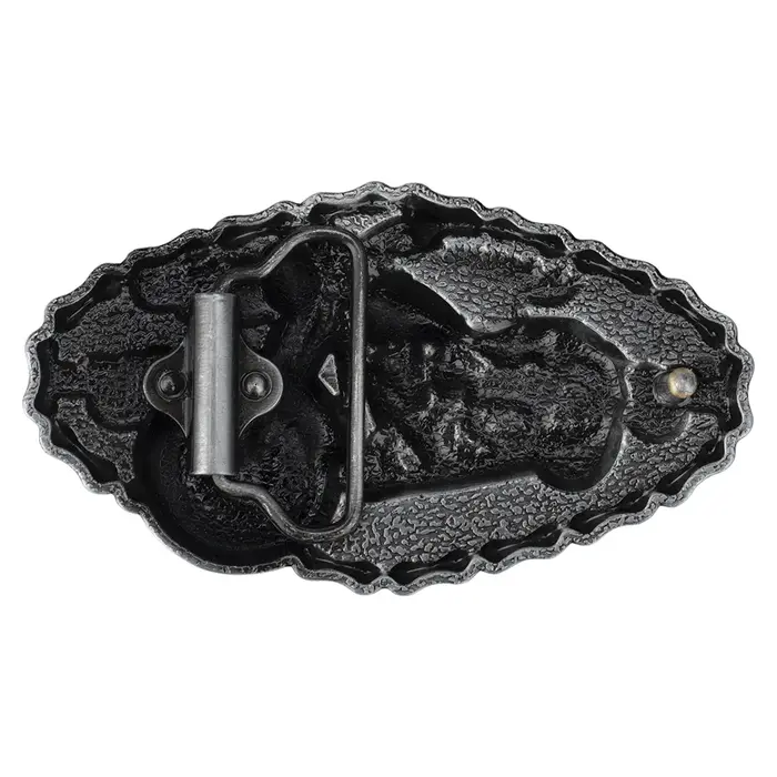 Boucle de ceinture en alliage pour hommes, modèle de moto, Cowboy, largeur 4.0