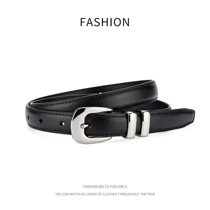 Ceinture en cuir véritable pour femme, ceinture en cuir de vachette, décoration de robe, ceinture en jean, mode d'affaires, luxe, nouveau, 2023