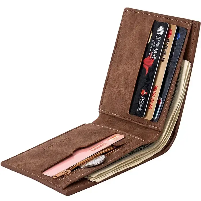 Portefeuille Personnalisé avec Noms pour Homme, Accessoire de Styliste