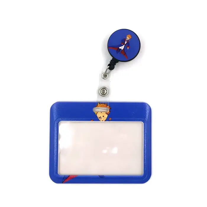 Dessin animé mignon porte-carte de crédit lanière femmes hommes enfant étudiant Badge bobine ID nom Clid carte porte-Badge