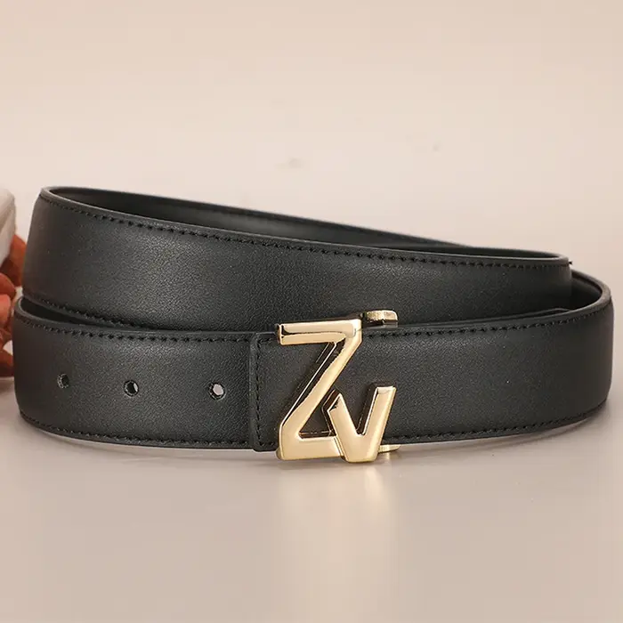 Nouvelle ceinture en cuir large de 34mm pour femmes, marque de luxe, ceinture pour femme, design fém