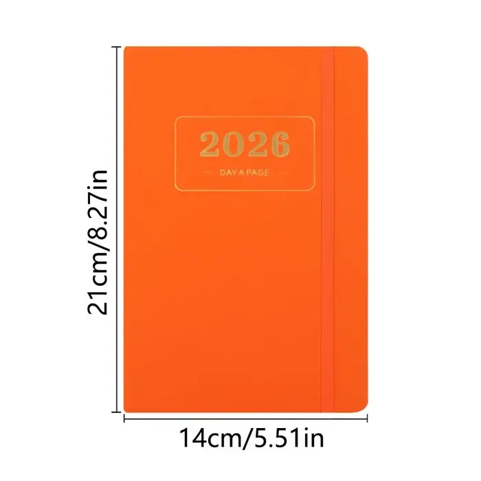 Carnet de planification A5 en cuir PU