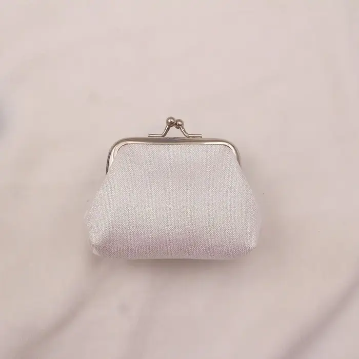 Porte-cartes portable brillant, porte-monnaie, sac de rangement, petite pochette, sac à main à fermo