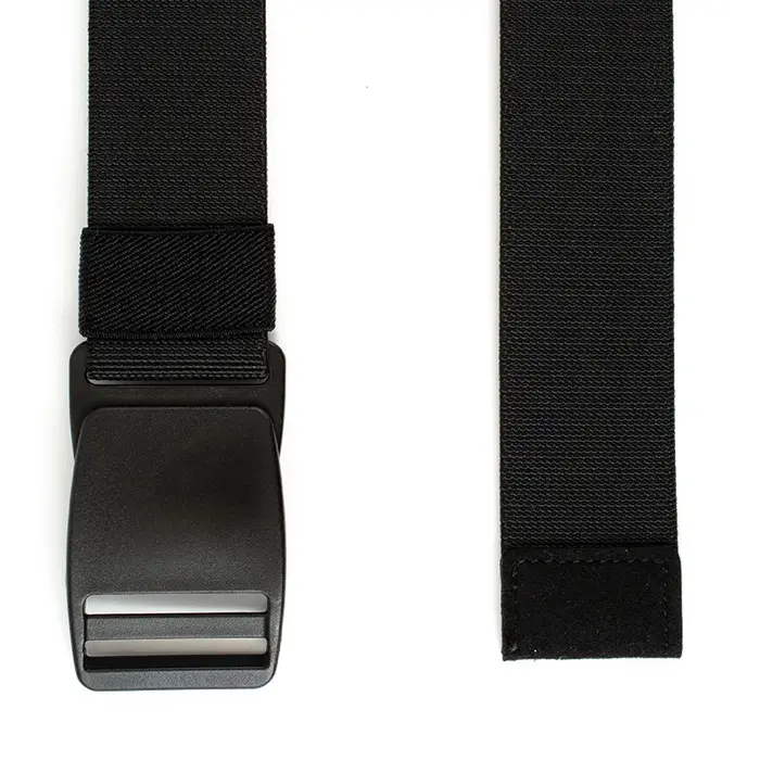Ceinture élastique tactique pour homme, pantalon de haute qualité, ceinture d'extérieur multifonctionnelle en toile avec boucle en plastique, DT107