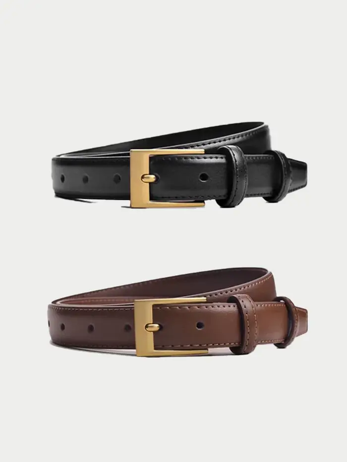 Ceinture femme mode haute qualité boucle ardillon