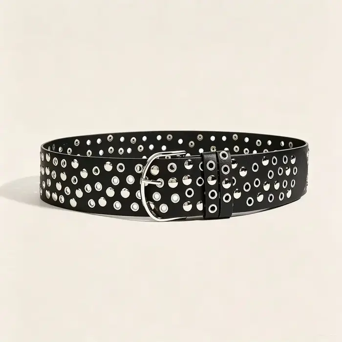 Ceinture Rivet Punk pour Hommes et Femmes