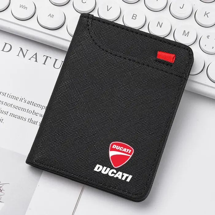 Mini porte-monnaie en cuir pour carte de crédit