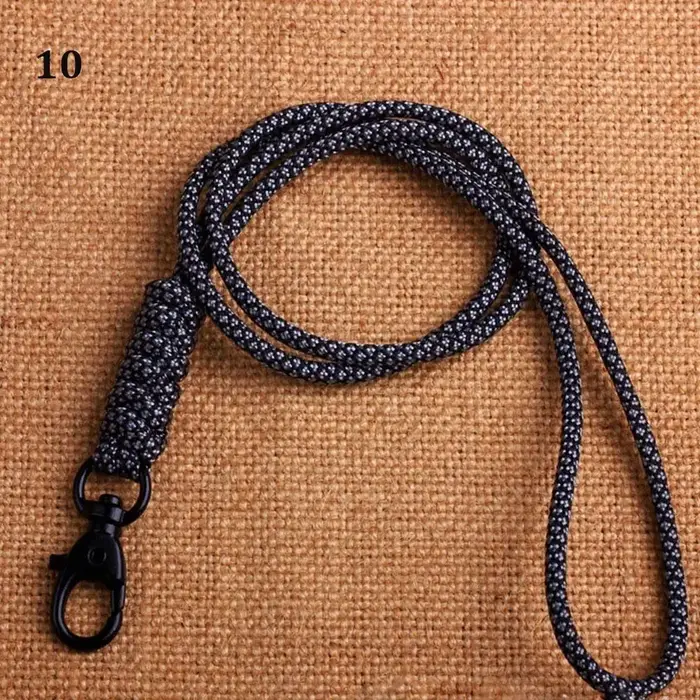 Porte-clés en paracorde de haute qualité et haute résistance