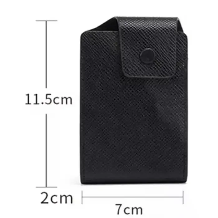 Porte-cartes en cuir PU pour hommes et femmes