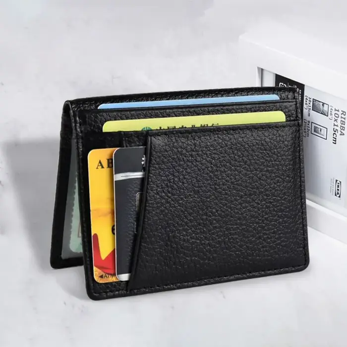 Portefeuille portable super fin pour homme et femme