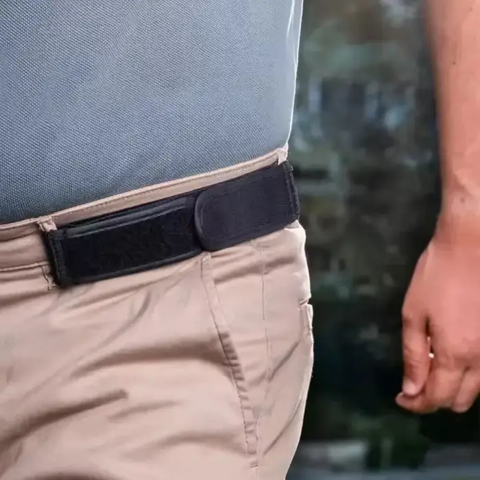 Ceinture élastique unisexe sans boucle