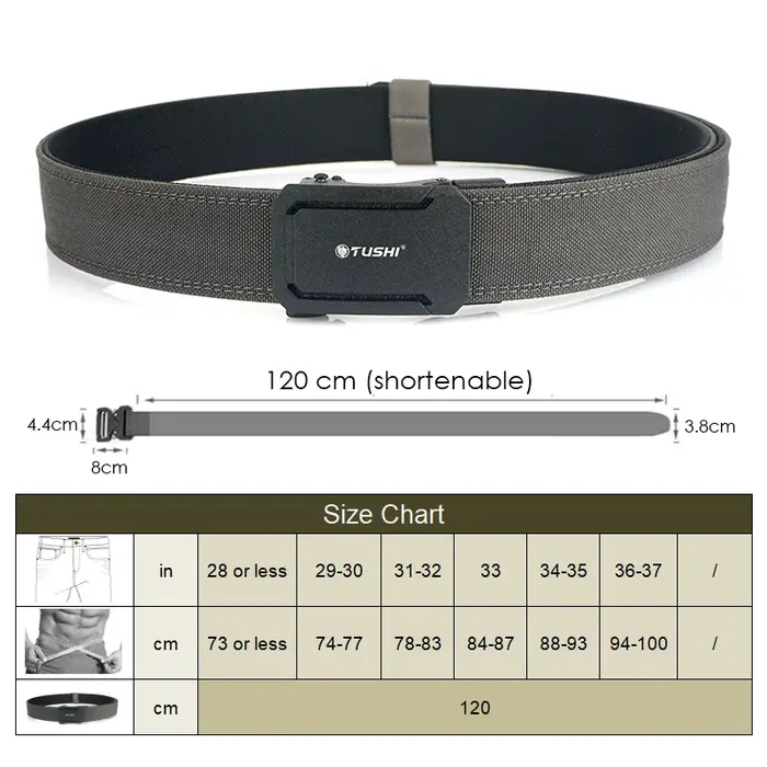 VATLTY Nouvelle ceinture militaire pour hommes