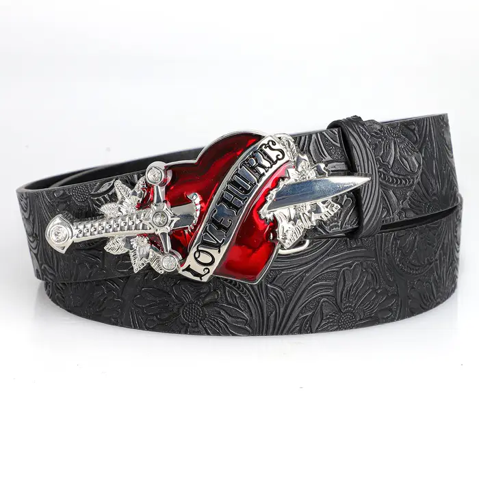 Ceinture rétro pour hommes style bohème