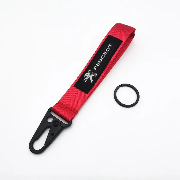 Porte-clés emblème de voiture pour Peugeot 206 307 308 3008 207 208 407 408 508 2008 5008