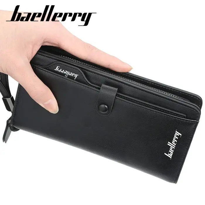 Portefeuille long rétro pour homme Baellerry