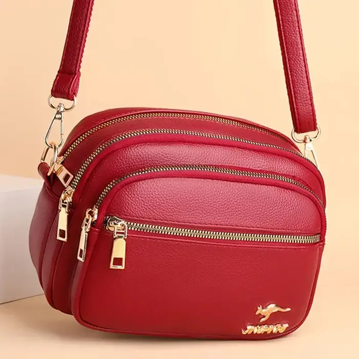 Sac à main en cuir souple de haute qualité pour femmes