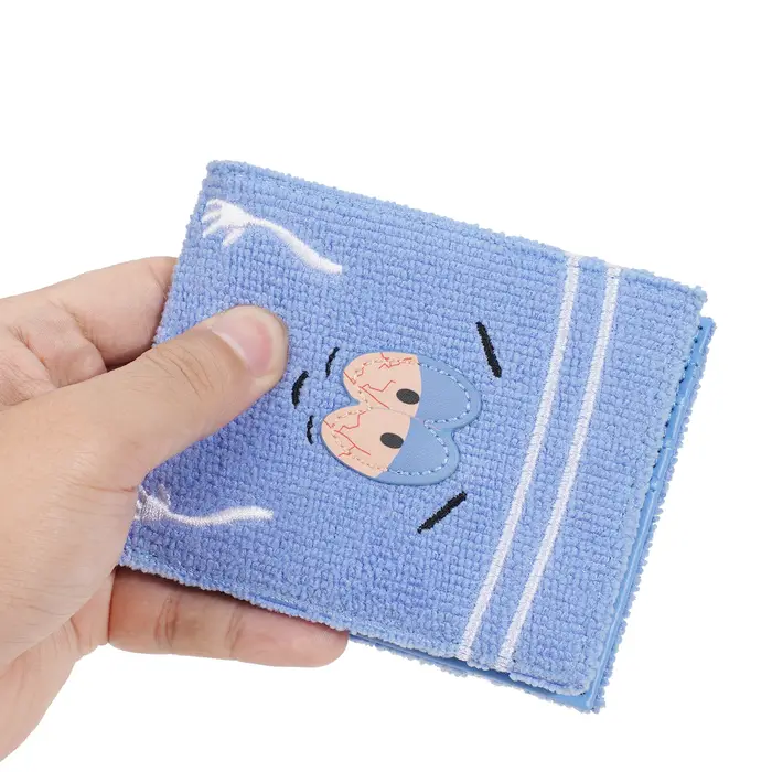 Portefeuille en peluche de dessin animé pour femmes