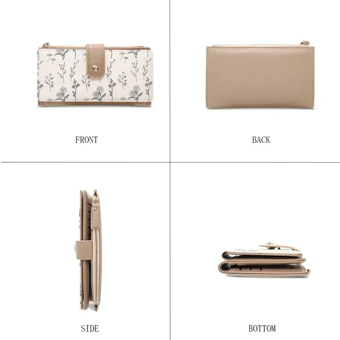 FOXER Portefeuille long élégant pour femme