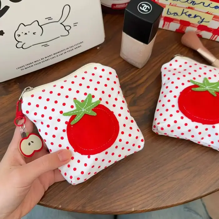 Porte-monnaie Style tomate