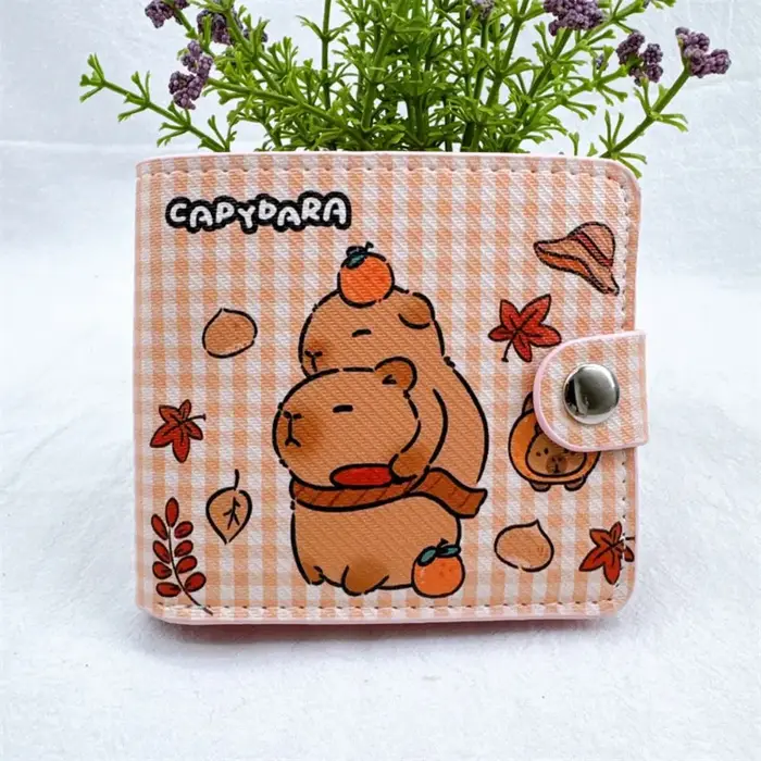 Portefeuille Capybara de dessin animé