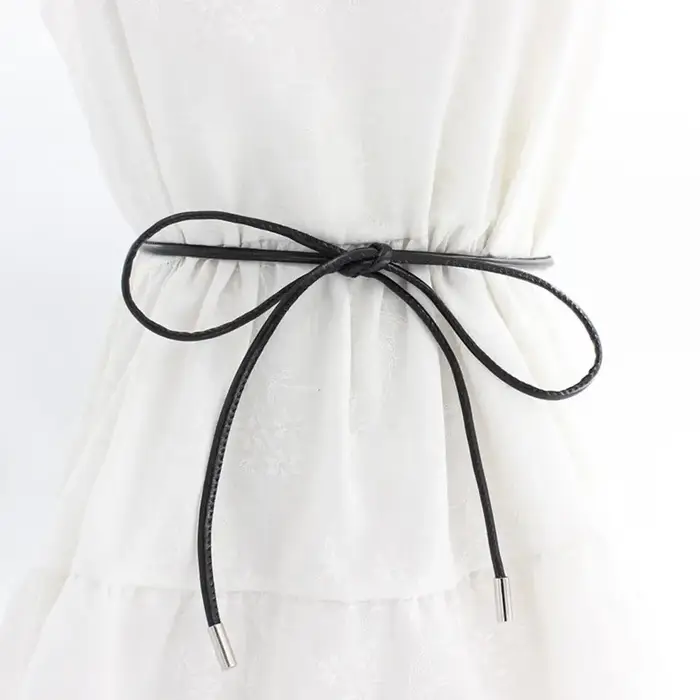 Ceinture en corde à nœud fin pour femmes