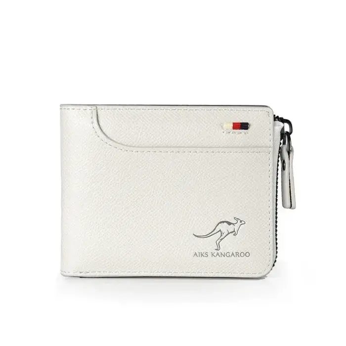 Portefeuille en cuir PU pour hommes, porte-cartes de crédit RFID, portefeuilles pour hommes, sac à m