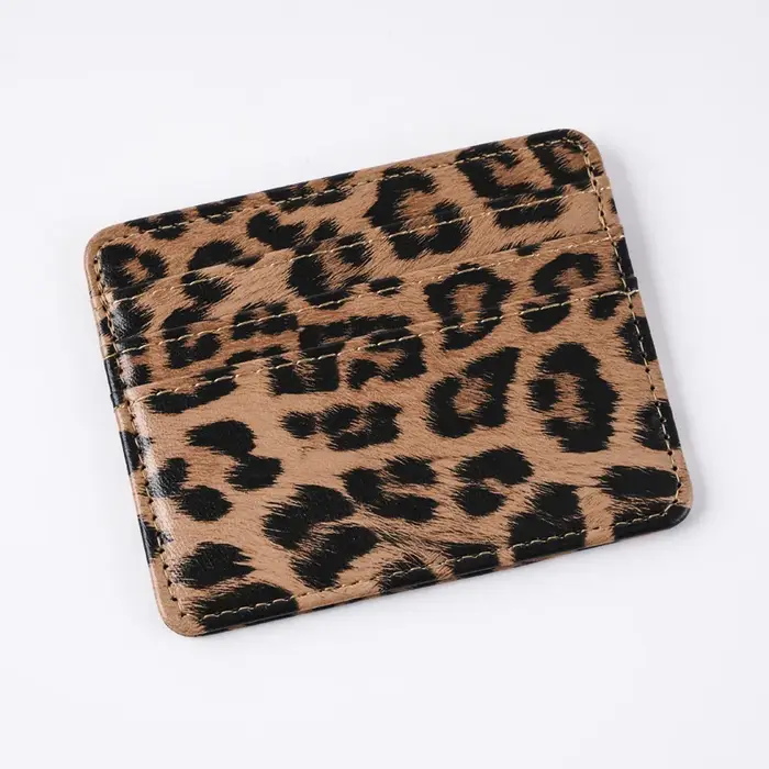 Portefeuille en cuir PU pour femmes