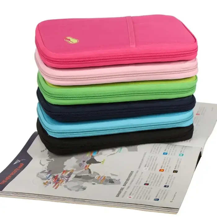 Portefeuille de voyage tendance, porte-passeport familial, étui créatif, organisateur, accessoires de voyage, sac à documents, porte-carte, rangement Portable