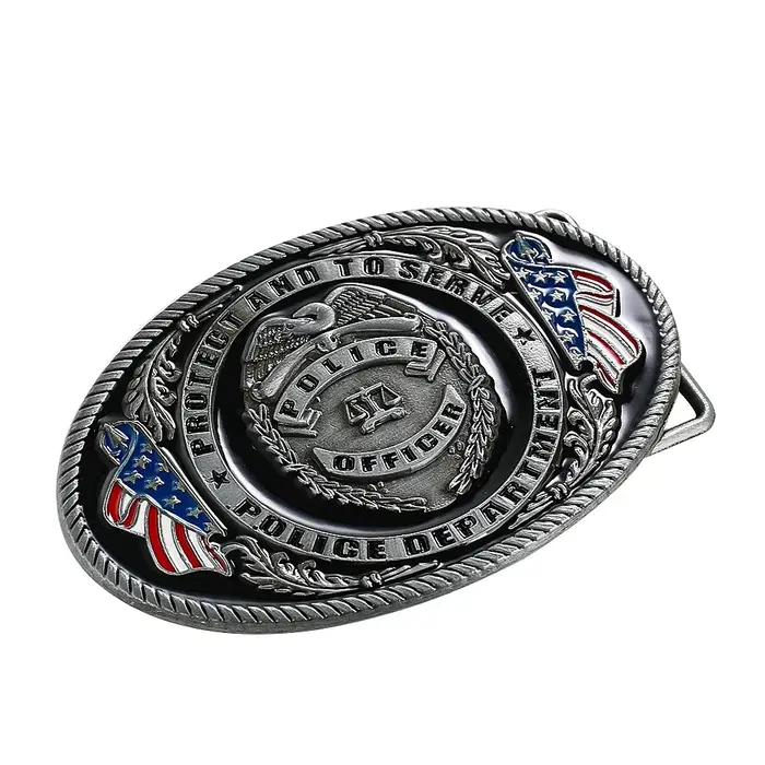 Ceinture en alliage American Feel Police Officer pour hommes
