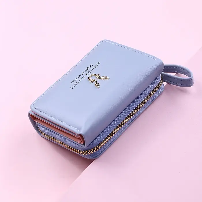 Marque de luxe femmes petit portefeuille femme porte-carte portefeuilles courts avec porte-monnaie