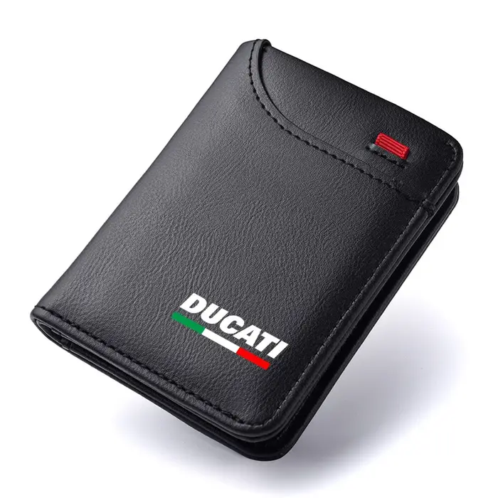 Portefeuille porte-cartes de crédit en Fiber de carbone pour hommes, Rfid, mince, minimaliste, pour 