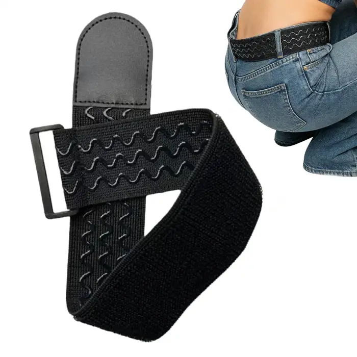 Ceinture sans boucle, bande élastique réglable